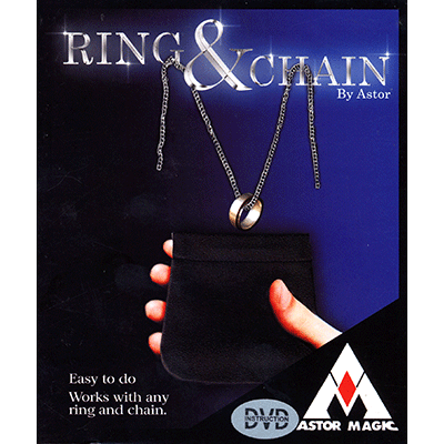 Ring & Chain (DVD included) by Astor Magic - DVD - Got Magic?