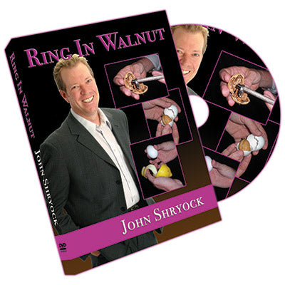 Ring In Walnut by John Shryock - DVD - Got Magic?
