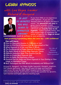 Learn Hypnosis by Richard Nongard - DVD - Got Magic?