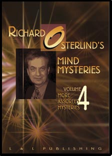 Mind Mysteries Vol. 4 (More Assort. Myst.) by Richard Osterlind - DVD - Got Magic?
