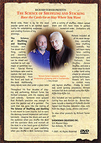 The Science of Shuffling and Stacking by Richard Turner - DVD - Got Magic?