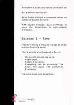 Explicit Footage: Tome by Sean Fields - DVD - Got Magic?