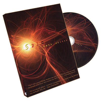 Spin by Matt Sconce and Paper Crane Productions - DVD - Got Magic?