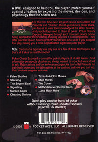 Poker Cheats Exposed (2 Volume Set) by Sal Piacente - DVD - Got Magic?
