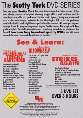 Scotty York - The Silver Fox 3 Volume Set - DVD - Got Magic?