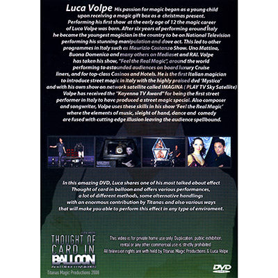 Thought of Card in Balloon by Luca Volpe - DVD - Got Magic?