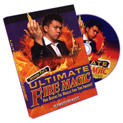 Ultimate Fire Magic by Jeremy Pei - DVD - Got Magic?