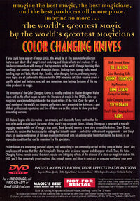 Color Changing Knives (World's Greatest Magic) - DVD - Got Magic?