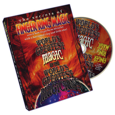 Finger Ring Magic (World's Greatest Magic) - DVD - Got Magic?
