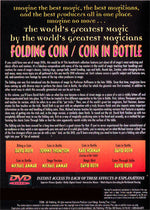 Folding Coin - Coin In Bottle (World's Greatest Magic) - DVD - Got Magic?