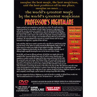 Professor's Nightmare (World's Greastest Magic) - DVD - Got Magic?