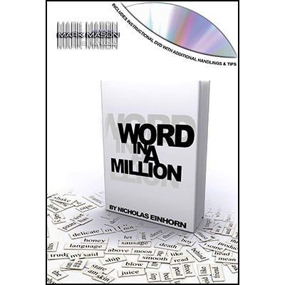 Word In A Million by Nicholas Einhorn and JB Magic- DVD - Got Magic?