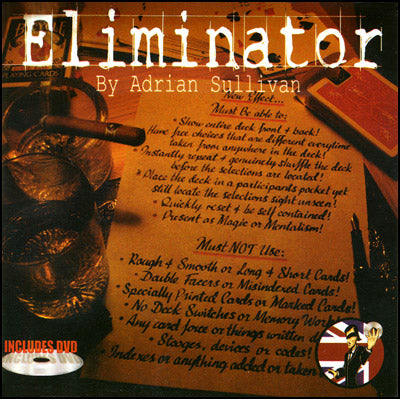 Eliminator V2.0 (With DVD) by Adrian Sullivan - Tricks - Got Magic?