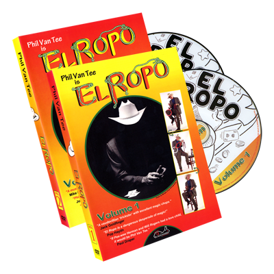 Phil Van Tee is El Ropo 2 Disc Set by Phil Van Tee Black Rabbit Series Issue #3 - DVD - Got Magic?