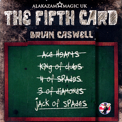 The Fifth Card (DVD and Gimmicks) by Brian Caswell & Alakazam Magic - Trick - Got Magic?