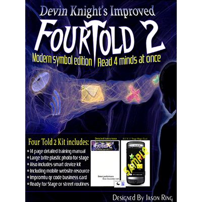 Four Told 2: Modern Symbol Edition by Devin Knight - Got Magic?
