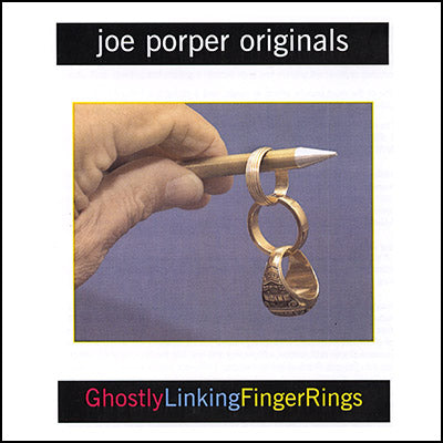 Ghostly Linking Finger Rings by Joe Porper - Trick - Got Magic?