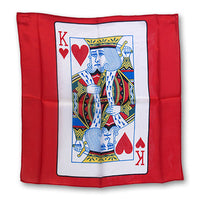 Silk 18 inch King of Hearts Card from Magic by Gosh - Trick - Got Magic?