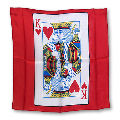 Silk 18 inch King of Hearts Card from Magic by Gosh - Trick - Got Magic?