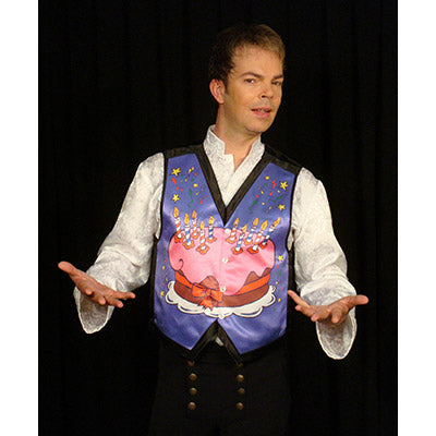 Happy Birthday Vest With DVD (LARGE) by Lee Alex - Trick - Got Magic?