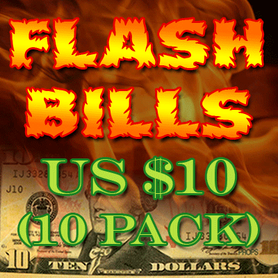 Flash Bill Ten Pack ($10.00) - Trick - Got Magic?