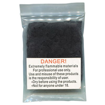 Flash Cotton (Black) by Red Corner Magic - Trick - Got Magic?