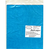 Flash Paper five pack(25x20cm) Blue - Trick - Got Magic?