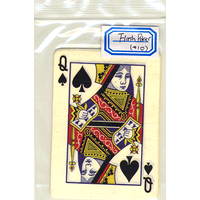 Flash Poker Card Queen of Spades (Ten Pack) - Trick - Got Magic?