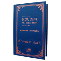 Houdini - The Untold Story (Delux Edition) by Milbourne Christopher - Book - Got Magic?