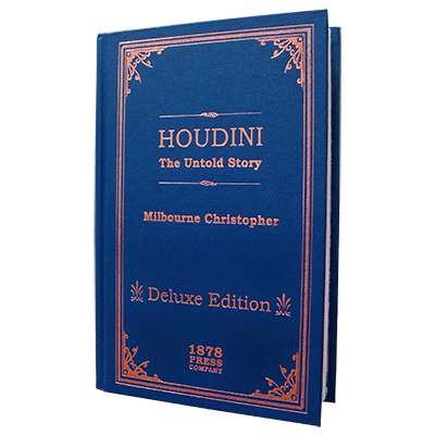 Houdini - The Untold Story (Delux Edition) by Milbourne Christopher - Book - Got Magic?