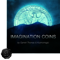 Imagination Coins US Quarter (DVD and Gimmicks) by Garrett Thomas and Kozmomagic - DVD - Got Magic?