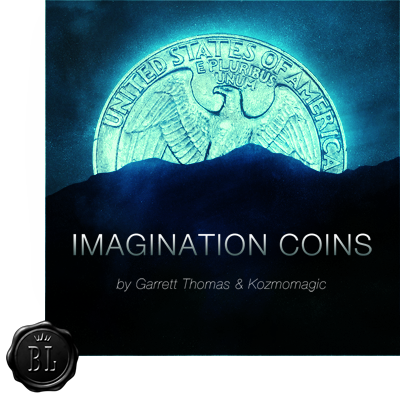 Imagination Coins US Quarter (DVD and Gimmicks) by Garrett Thomas and Kozmomagic - DVD - Got Magic?