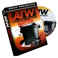 Instant ATW (Anything to Wallet) Wallet (Wallet and DVD) by RSVP - Got Magic?
