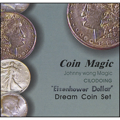 Dream Coin Set EISENHOWER (with DVD) by Johnny Wong - Trick - Got Magic?