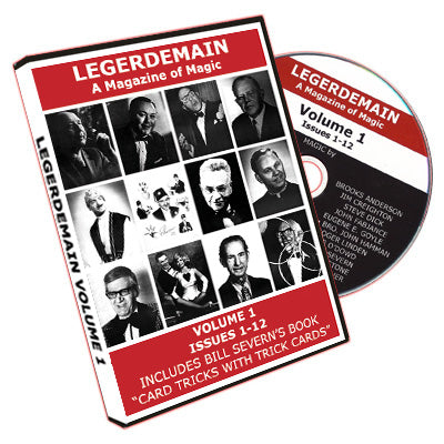 Legerdemain Magazine - Vol.1 (CD) - Book - Got Magic?