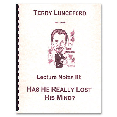 Terry lunceford Lecture 3 by Terry Lunceford - Book - Got Magic?