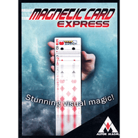 Magnetic Card Express (Red) by Astor Magic - Trick - Got Magic?