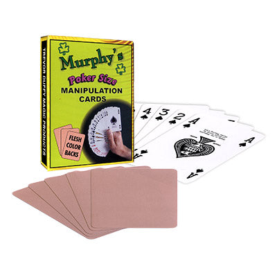 Manipulation Cards(POKER SIZE/ FLESH COLOR BACKS)by Trevor Duffy-Trick - Got Magic?