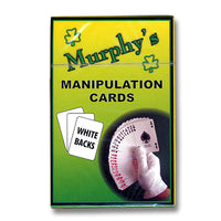 Manipulation Cards - WHITE BACKS(For Glove Workers) by Trevor Duffy - Trick - Got Magic?