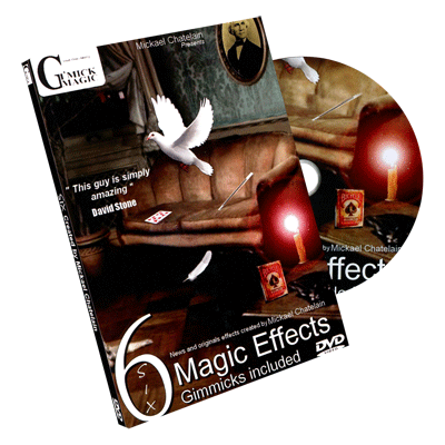 Six (All Gimicks plus DVD) by Mickael Chatelain - Trick - Got Magic?