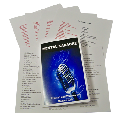 Mental Karaoke by Harvey Raft - Trick - Got Magic?