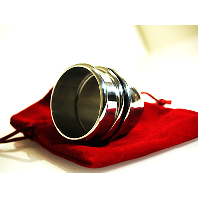 Mini Harmonica Chop Cup (Aluminum) by Leo Smetsers - Trick - Got Magic?