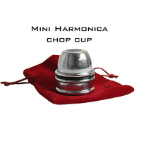Mini Harmonica Chop Cup (Aluminum) by Leo Smetsers - Trick - Got Magic?