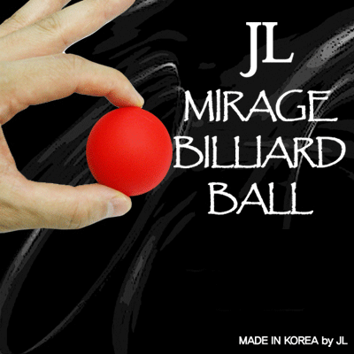 2 Inch Mirage Billiard Balls by JL (RED, single ball only) - Trick - Got Magic?
