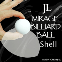 Two Inch Mirage Billiard Balls by JL (WHITE, shell only) - Trick - Got Magic?
