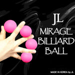Mirage Billiard Balls by JL (PINK, 3 Balls and Shell) - Trick - Got Magic?