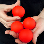 Mirage Billiard Balls by JL (RED, 3 Balls and Shell) - Trick - Got Magic?