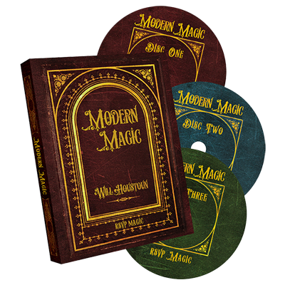 Modern Magic (3 DVD set) by Will Houstoun and RSVP Magic - DVD - Got Magic?