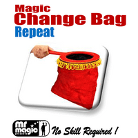 Magic Change Bag (Repeat w/ zipper)- by Mr. Magic - Got Magic?