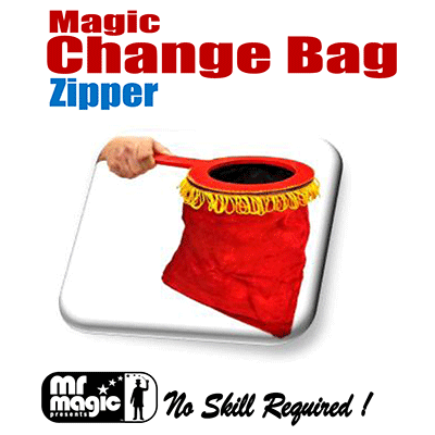 Magic Change Bag (Zipper)- by Mr. Magic - Got Magic?